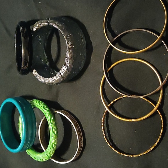 Big bangle bundle lot of 9 - Picture 1 of 4